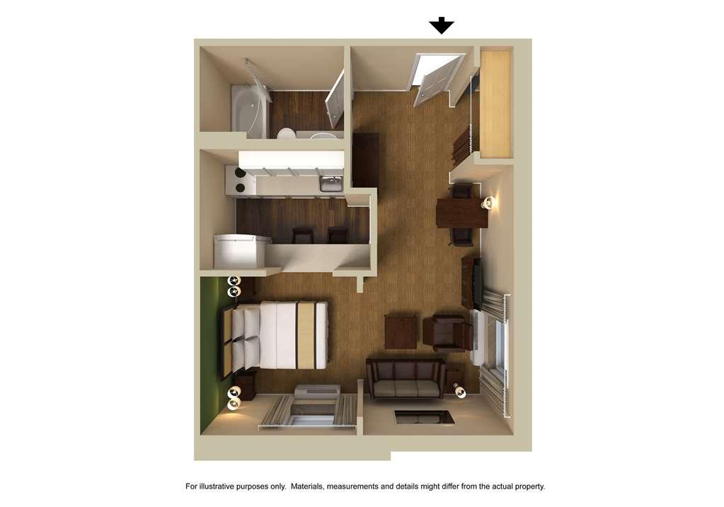Extended Stay America Suites - Raleigh - Cary - Harrison Ave Zimmer foto